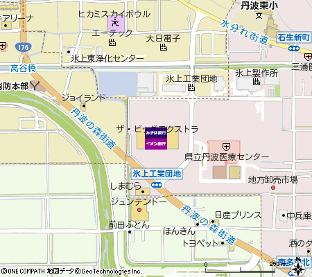 ザ・ビッグエクストラ氷上店出張所（ATM）付近の地図